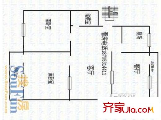 郭店小區(qū) 戶型圖