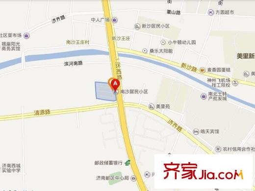 南沙小區(qū)交通圖