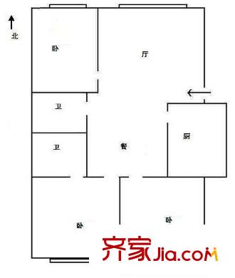 實(shí)力花苑 0室 戶型圖