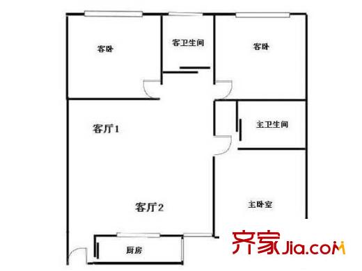 槐興家園 戶型圖