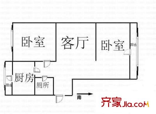 南沙小區(qū) 戶型圖