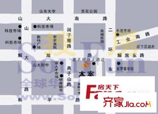 匯豪名邸交通圖
