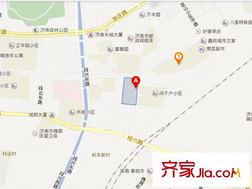 千戶豪庭交通圖