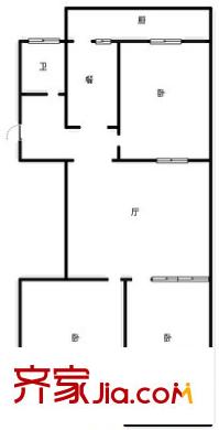 段店園丁小區(qū)戶型圖園丁小區(qū) 3室 戶型圖 3室2廳1衛(wèi)1廚