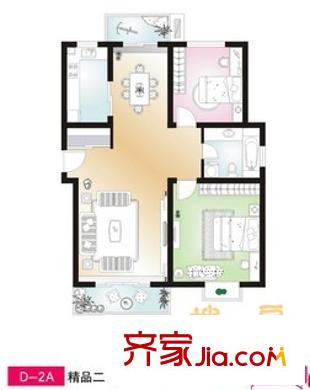 南辛東街宿舍 2室 戶型圖