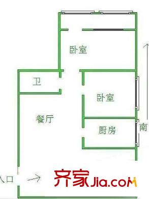 濟(jì)南黃金花園 戶型圖