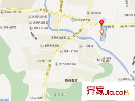 千禧嘉園交通圖