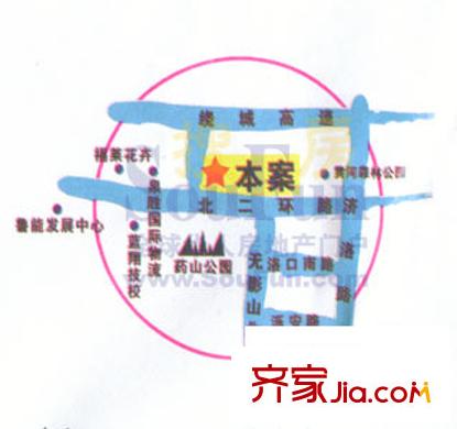 金容花園交通圖