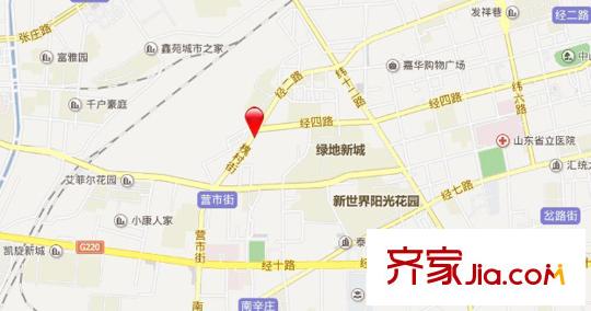 槐村街單位宿舍交通圖 