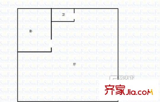 東環(huán)國(guó)際廣場(chǎng) 1居室