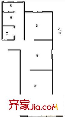 德興東街宿舍戶(hù)型圖2 