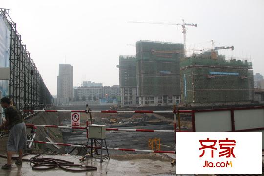 鑫苑?鑫中心施工進(jìn)度實(shí)景（2015-7-14）
