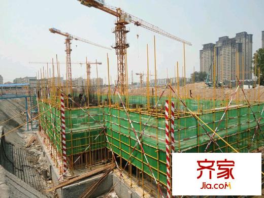 綠地新里梵爾賽公館二期工程進度圖（2014-8-10）