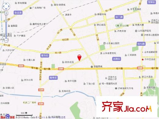 振興街小區(qū)交通圖