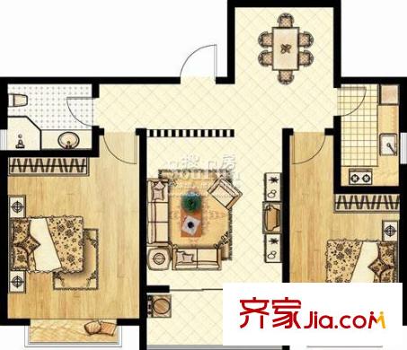 泉景天沅晴園 戶型圖