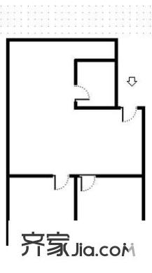 振興街小區(qū)戶型圖戶型圖 2室2廳1衛(wèi)1廚