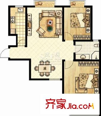 泉景天沅晴園 戶型圖