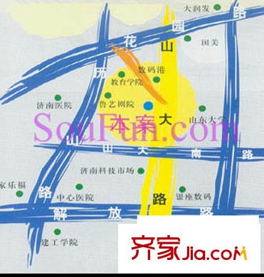 達(dá)盛鑫苑交通圖