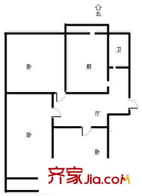 南辛莊中街宿舍 0室 戶型圖