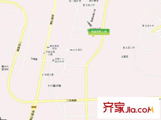 瑞馳舜耕上城交通圖