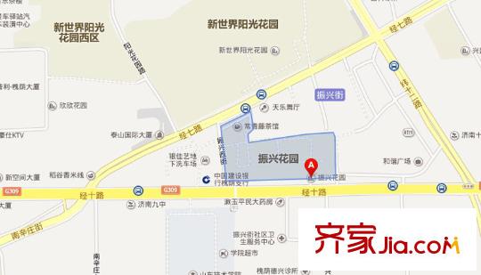 振興花園交通圖 