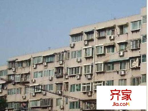 緯二路單位宿舍外景圖 