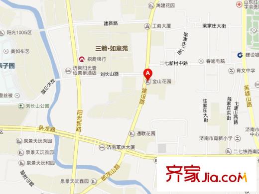 金山花園交通圖