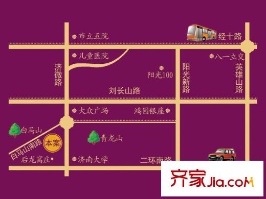 宏瑞國際星城區(qū)位圖