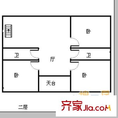 達(dá)盛鑫苑戶型圖達(dá)盛?鑫苑 5室 戶型圖 5室2廳4衛(wèi)1廚