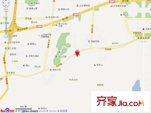 逸城山色交通圖
