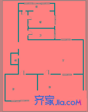 姚家小區(qū) 0室 戶(hù)型圖