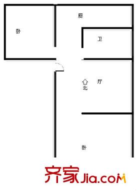 梁莊新區(qū) 0室 戶型圖