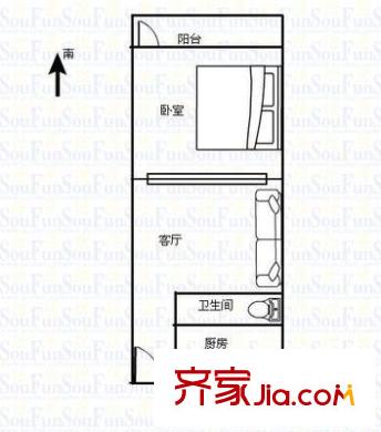 二合里小區(qū) 0室 戶型圖