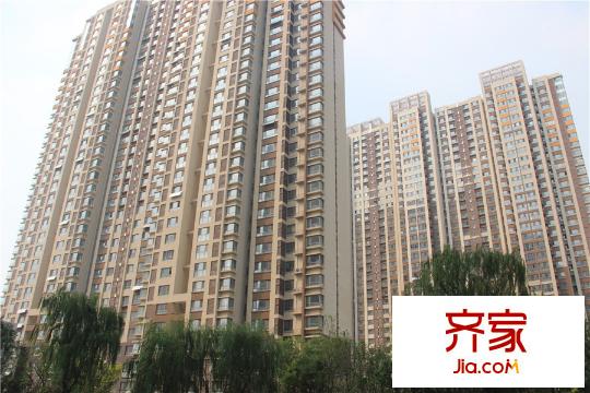 魯商鳳凰城項(xiàng)目小區(qū)內(nèi)部（2015-10-12）