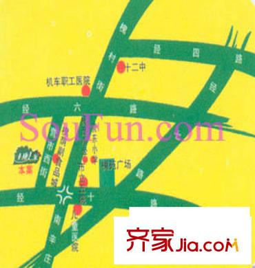 小康人家交通圖