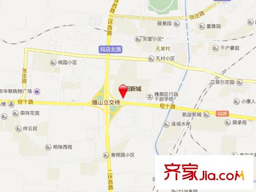 馨苑小區(qū)交通圖 