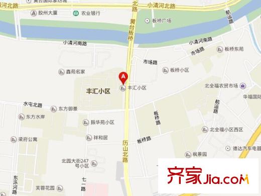 豐匯小區(qū)交通圖