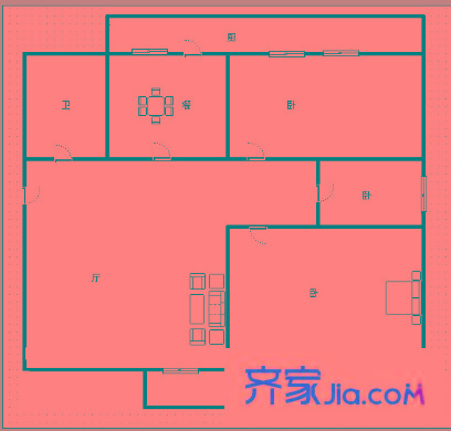 姚家小區(qū) 0室 戶(hù)型圖