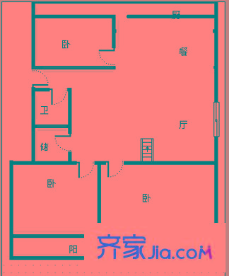 姚家小區(qū) 0室 戶(hù)型圖
