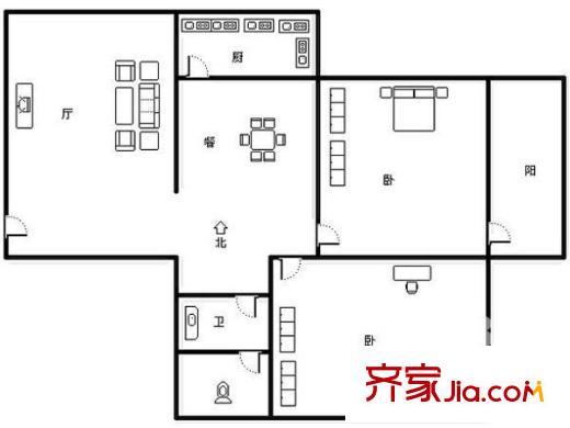  林祥大廈 戶型圖
