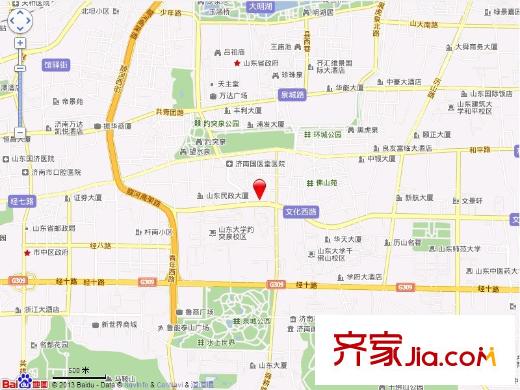 正覺(jué)寺小區(qū)交通圖 