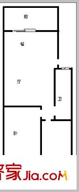 宸宇花園 2室 戶型圖