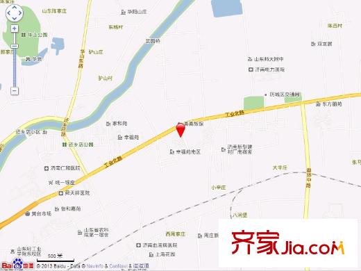 黃臺(tái)電廠單位宿舍交通圖