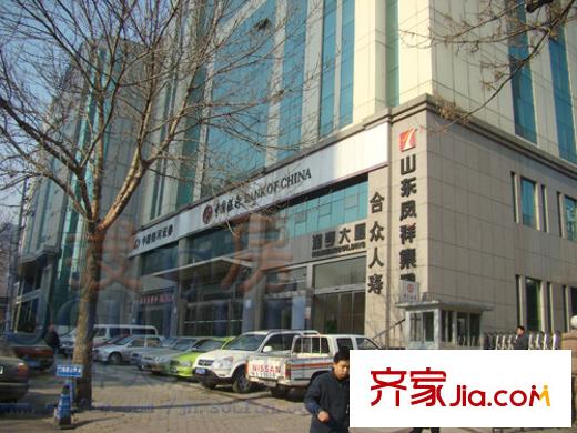 銀座晶都國際配套圖周邊-中國銀行