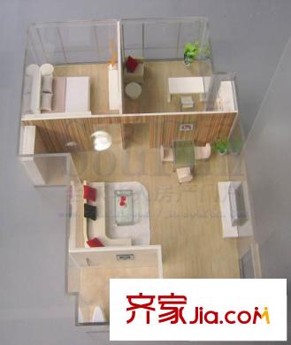 銀座晶都國際戶型圖I戶型(售完) 2室2廳1衛(wèi)