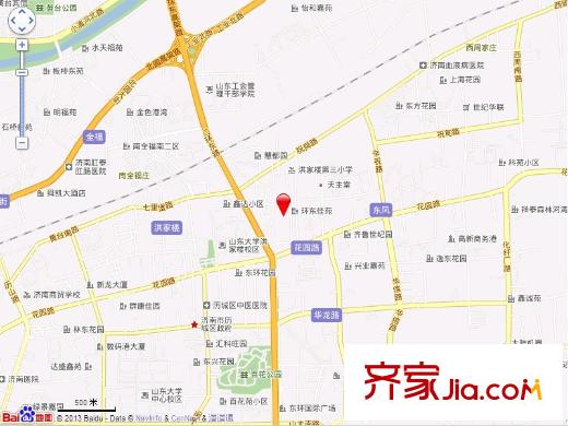 洪苑小區(qū)交通圖