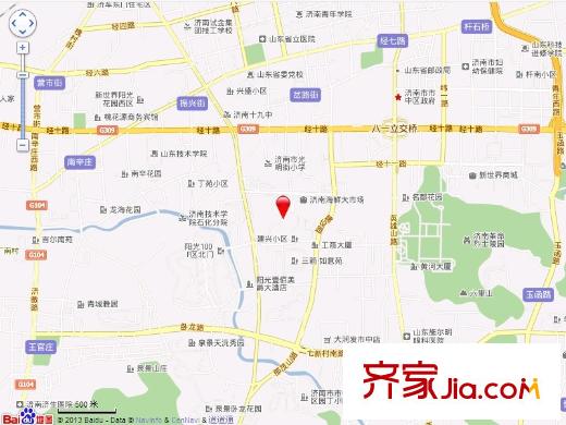 建興小區(qū)交通圖
