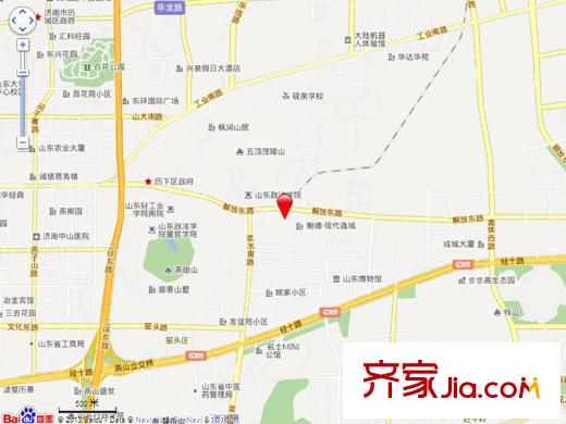 現(xiàn)代逸城交通圖電子地圖