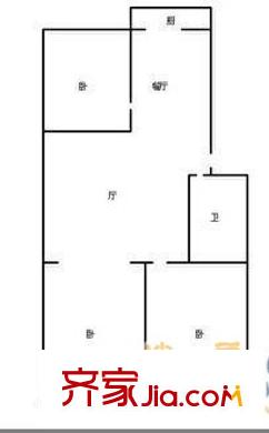 歷東小區(qū) 3室 戶型圖