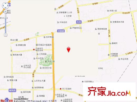 高新小區(qū)交通圖 